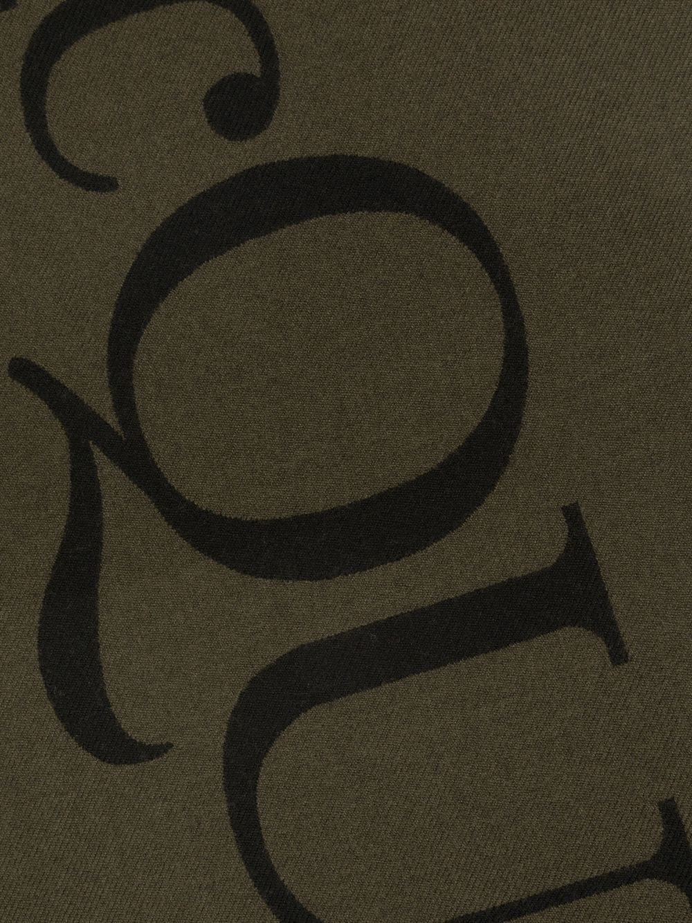 Alexander McQueen intarsia-knit logo scarf - Image 2