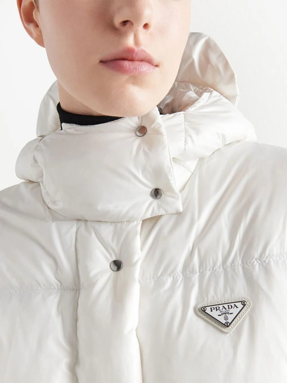 Prada Re-Nylon convertible down jacket - Image 4