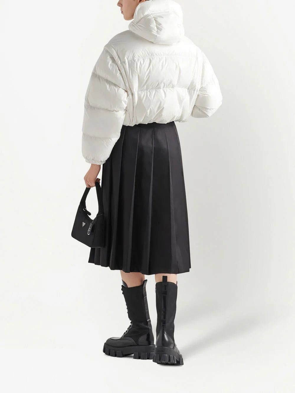 Prada Re-Nylon convertible down jacket - Image 3