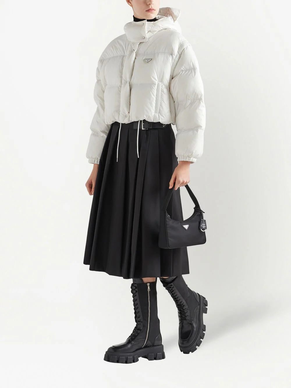 Prada Re-Nylon convertible down jacket - Image 2