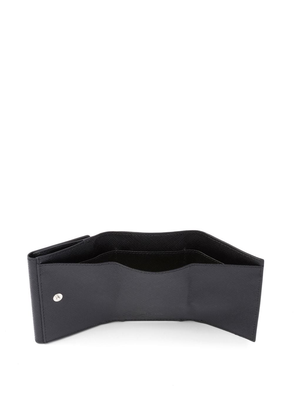Prada small logo-plaque leather wallet - Image 2