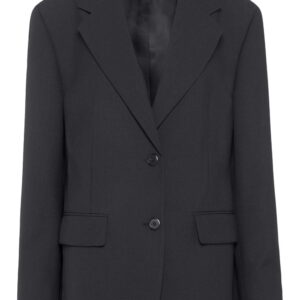 Prada  single-breasted virgin wool blazer