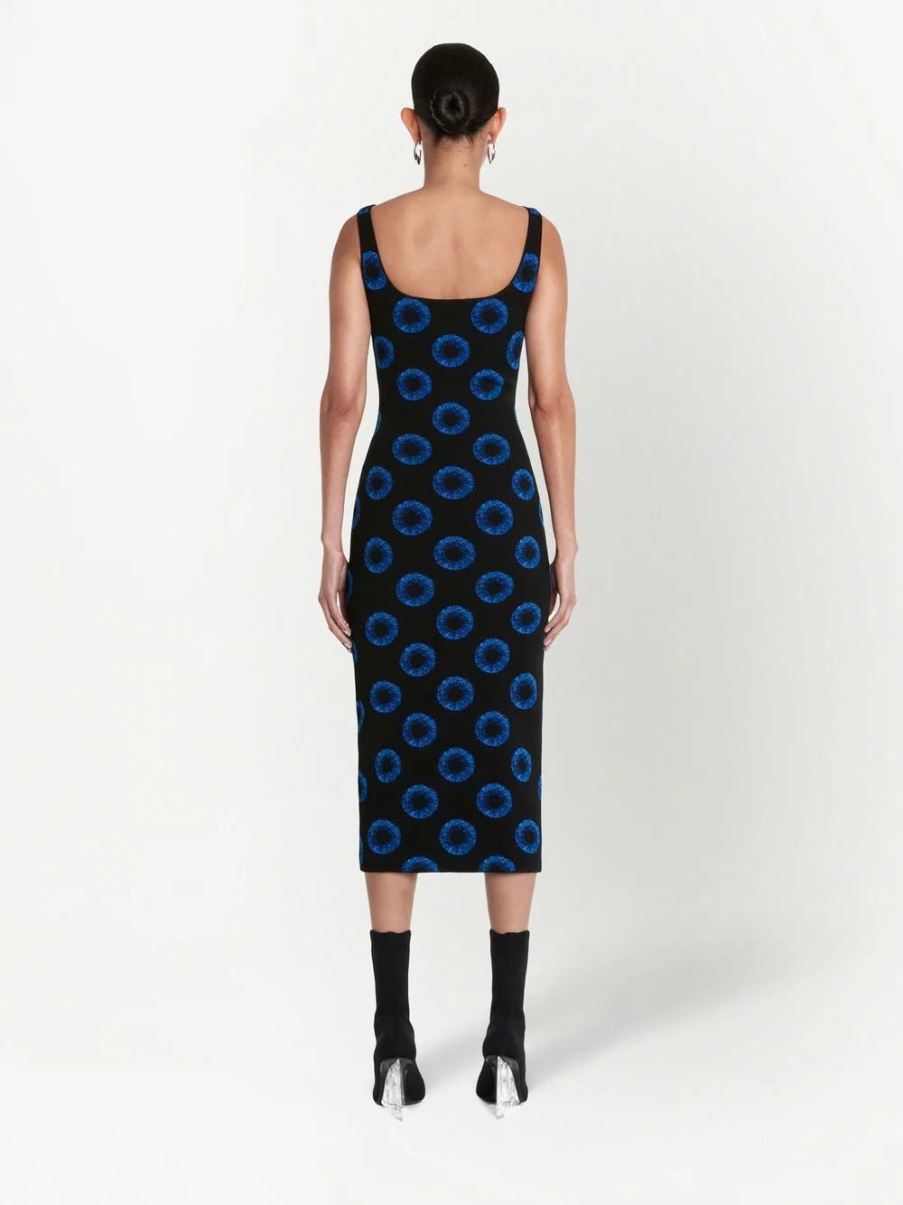 Alexander McQueen intarsia knit Iris midi dress - Image 4