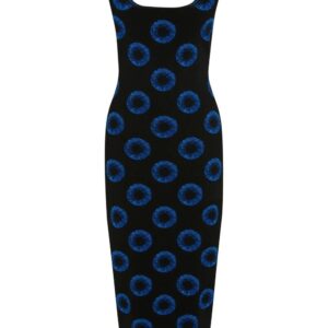 Alexander McQueen  intarsia knit Iris midi dress
