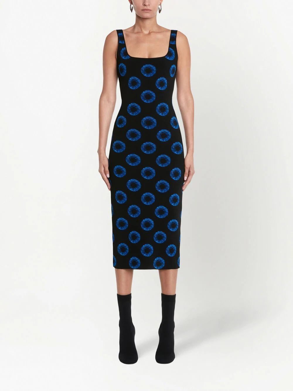 Alexander McQueen intarsia knit Iris midi dress - Image 2