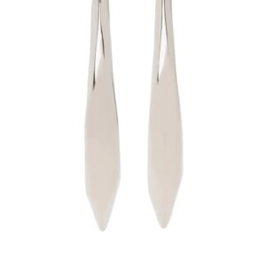 Alexander McQueen  skull fastening polished-finish earrings