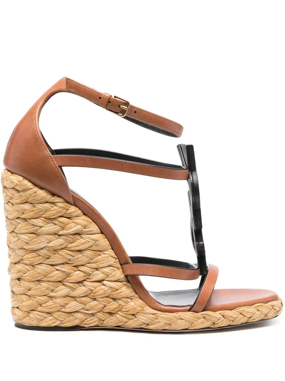 Saint Laurent Cassandra 105 wedge sandals
