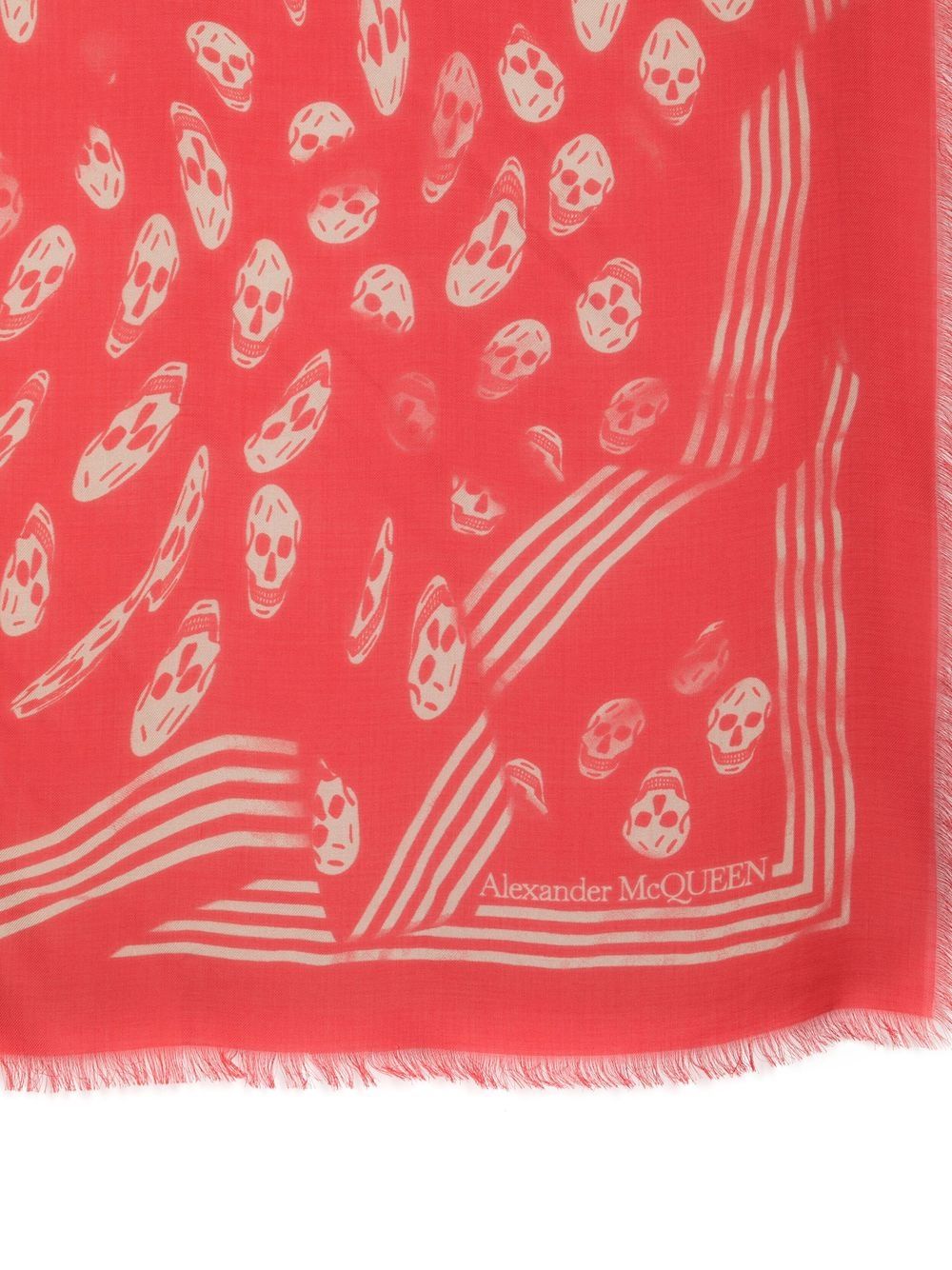 Alexander McQueen all-over skull print scarf - Image 2