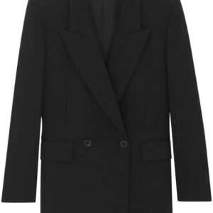 Saint Laurent  double-breasted wool blazer