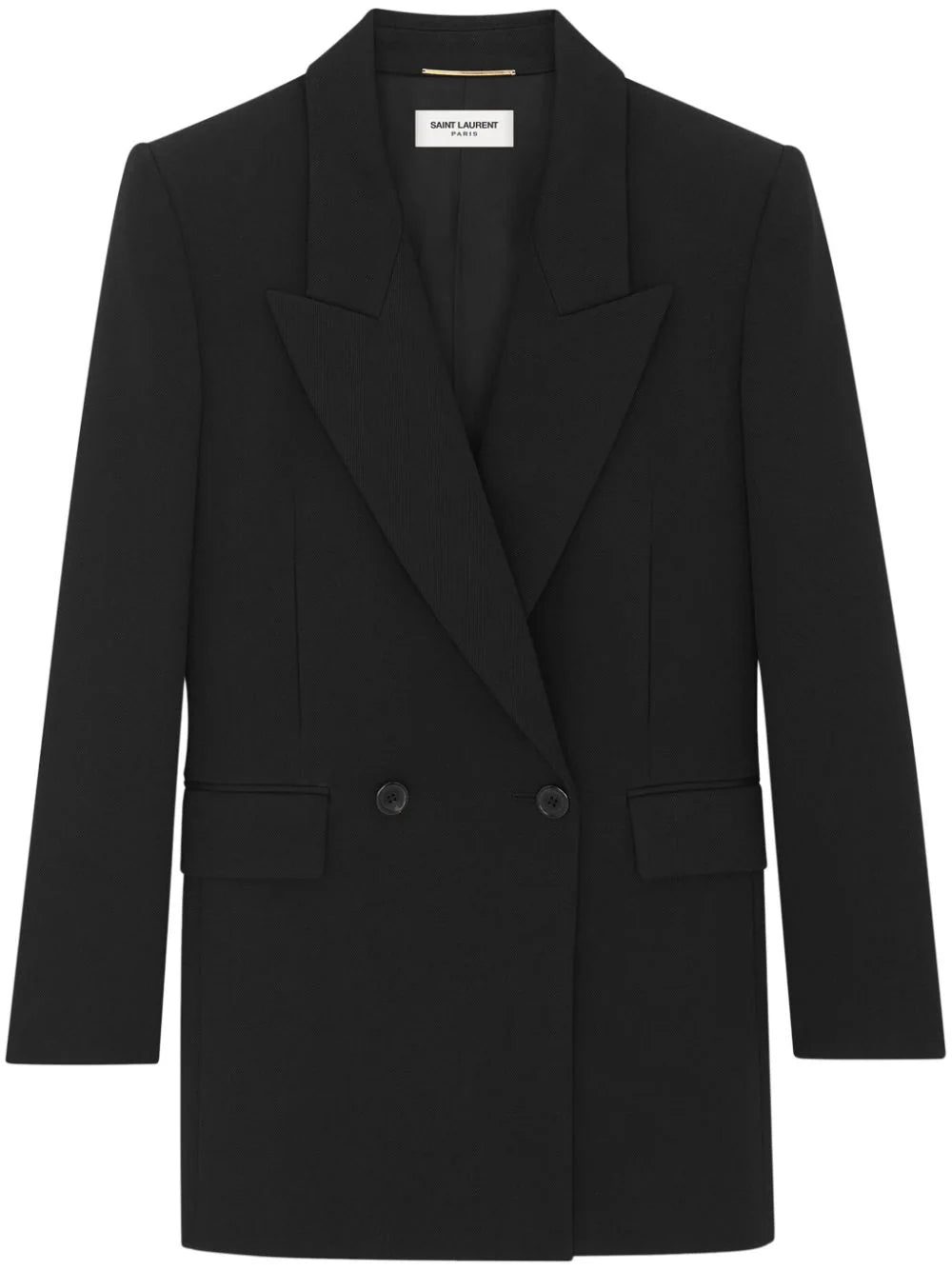 Saint Laurent double-breasted wool blazer