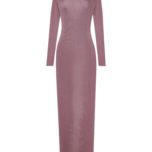 Saint Laurent long-sleeve maxi dress