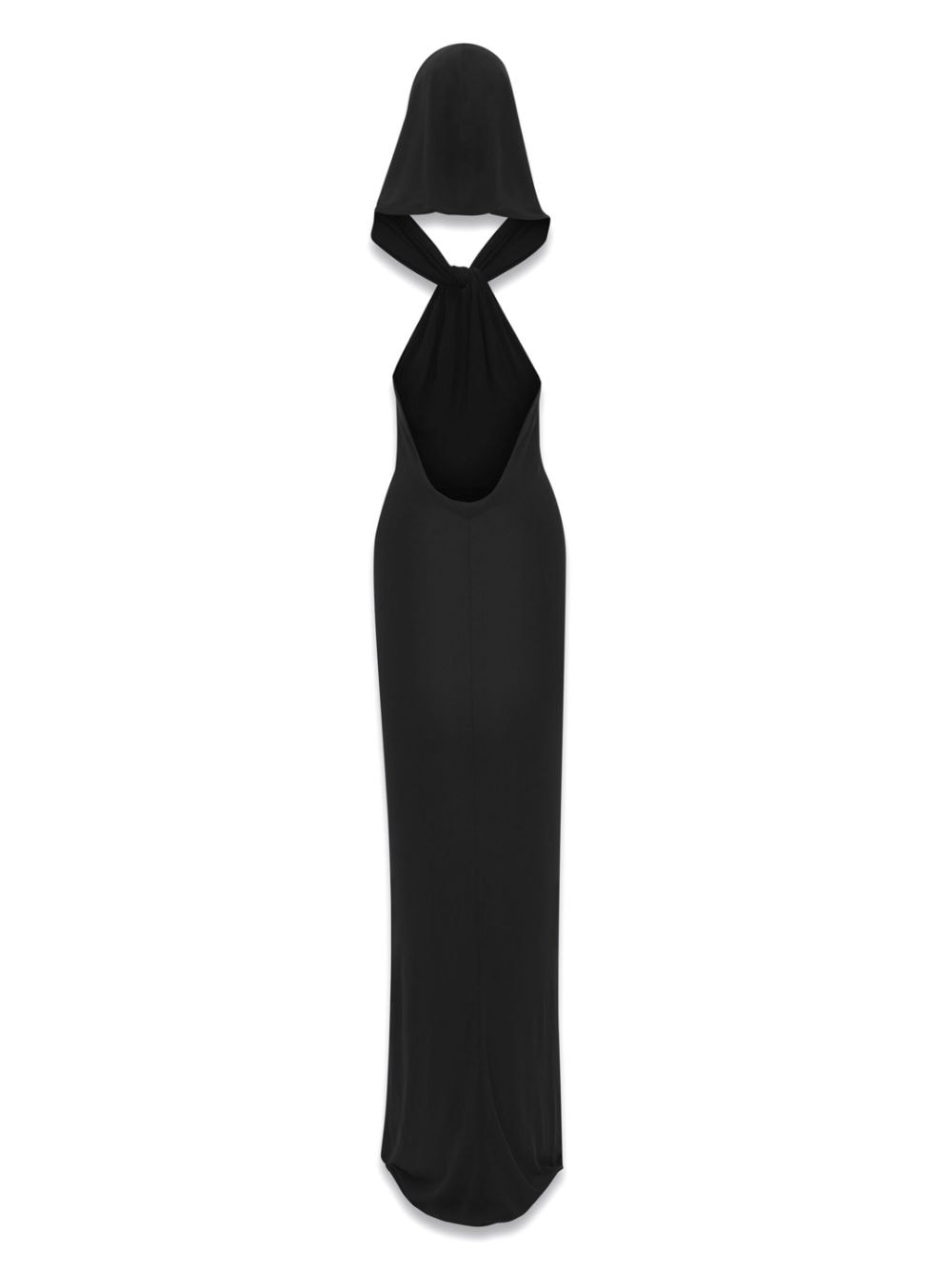 Saint Laurent hooded long dress - Image 4