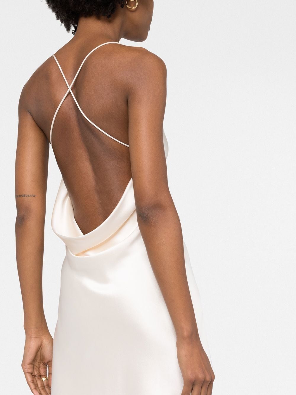 Saint Laurent mini slip dress - Image 3