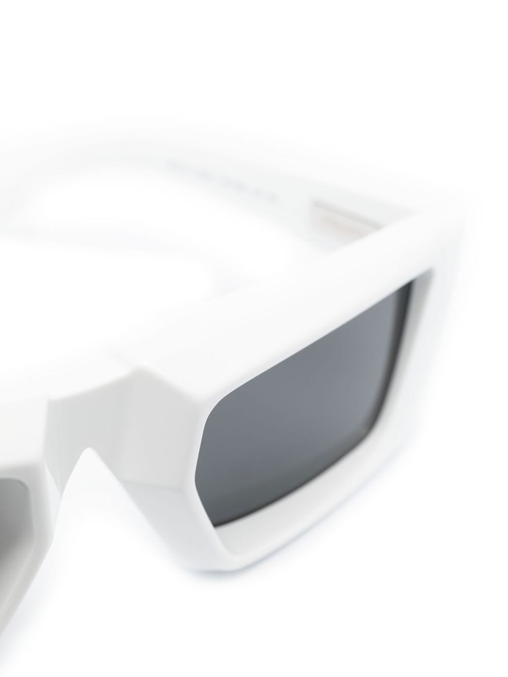 Prada Eyewear logo-lettering rectangle-frame glasses - Image 3