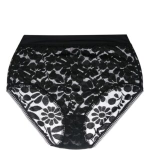 ERES high-waist floral lace briefs