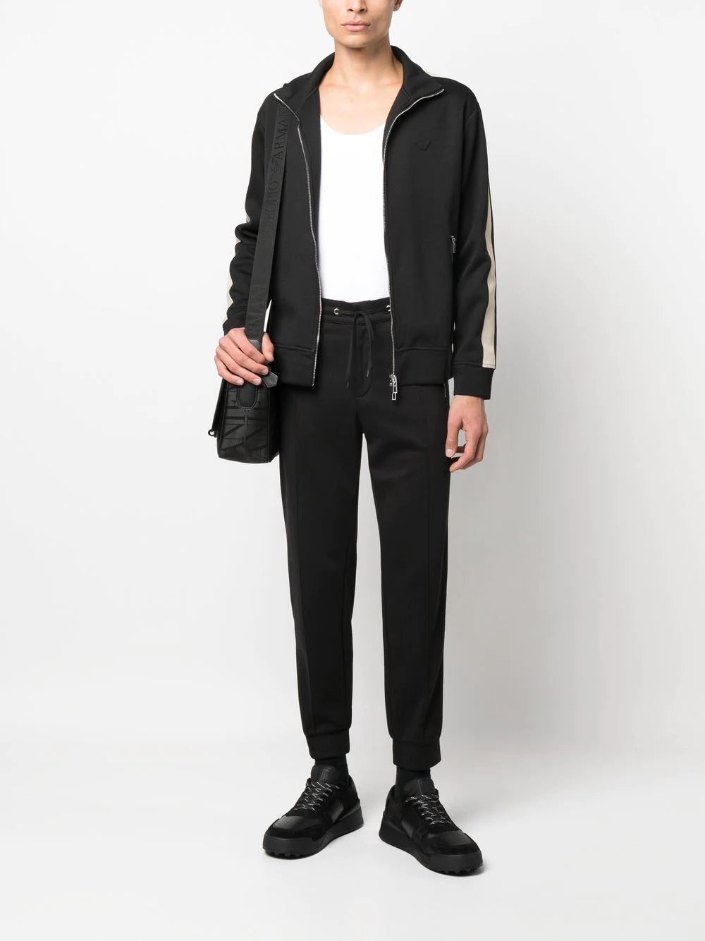 Emporio Armani logo-plaque track pants - Image 2