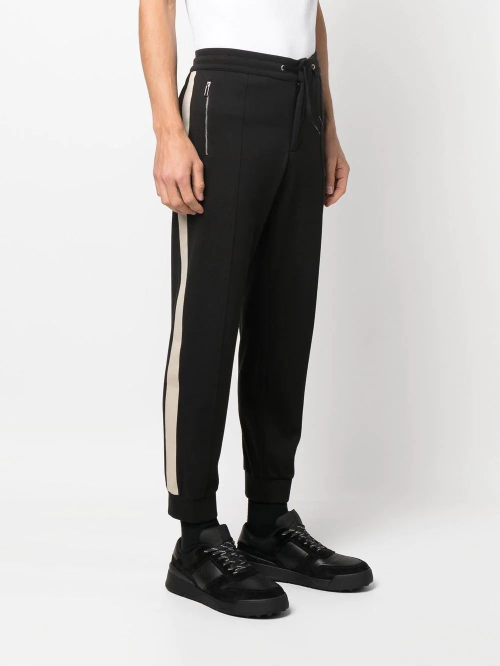 Emporio Armani logo-plaque track pants - Image 3