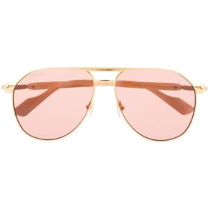 Gucci Eyewear pilot-frame tinted sunglasses