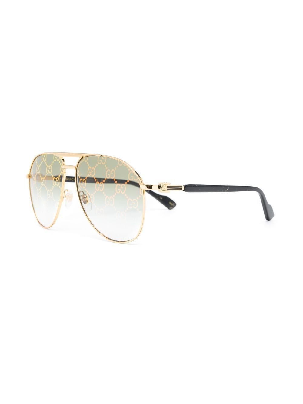 Gucci Eyewear pilot-frame tinted sunglasses - Image 2