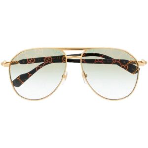 Gucci Eyewear pilot-frame tinted sunglasses