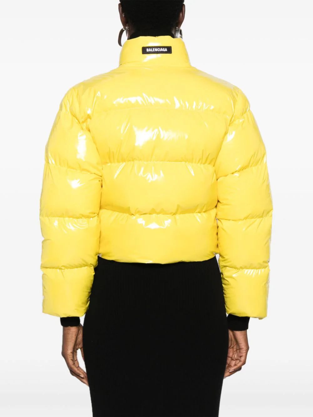 Balenciaga cropped puffer jacket - Image 4