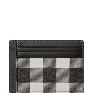 Burberry check-print card case