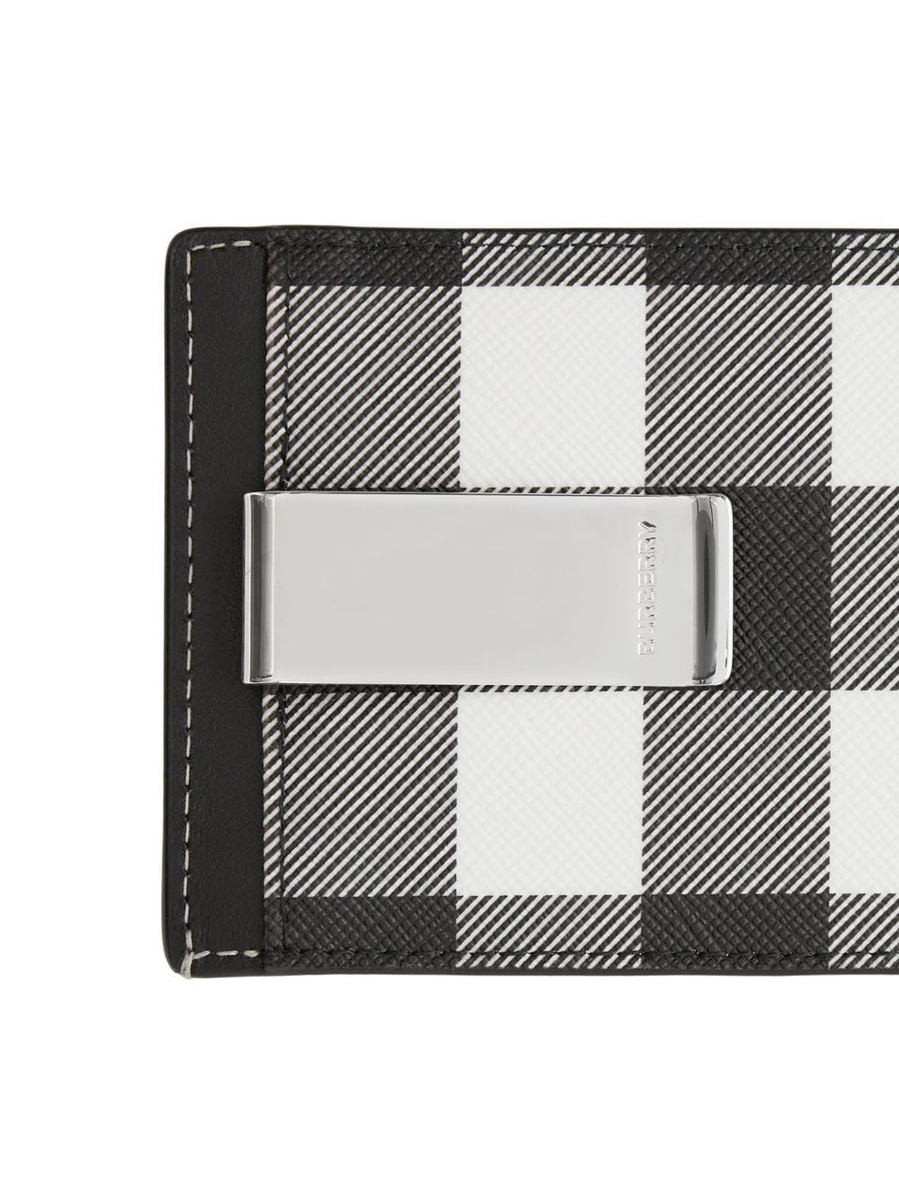 Burberry check-print card case - Image 4