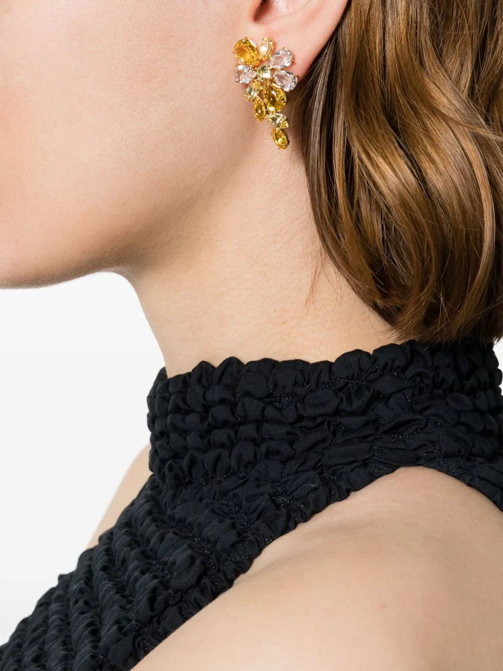 Swarovski Gema flower drop earrings - Image 2