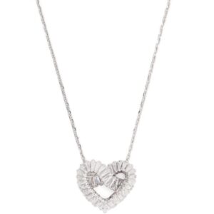 Swarovski  Matrix heart-pendant necklace