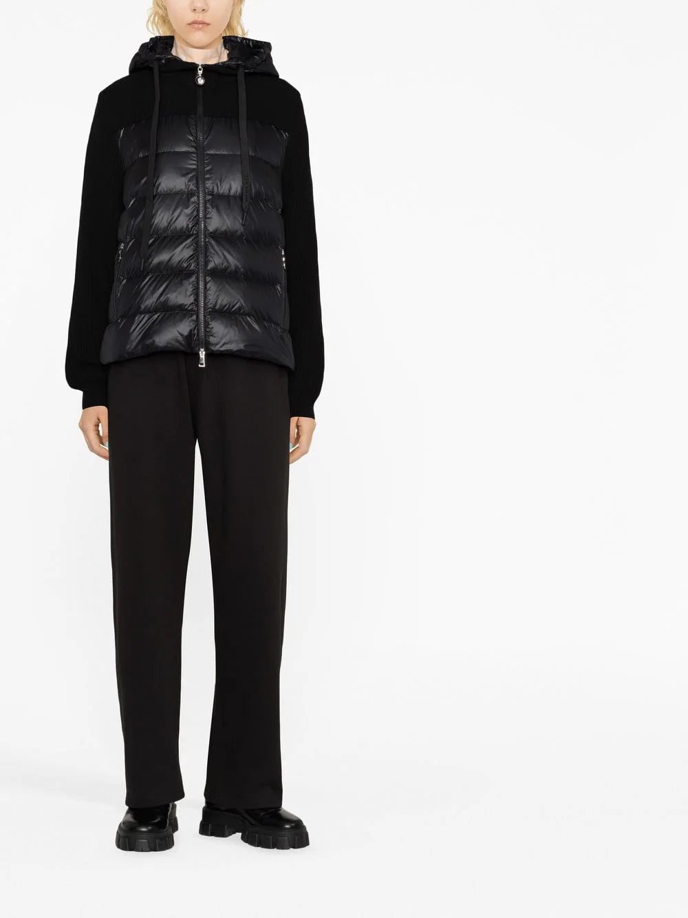 Moncler padded hooded cardigan - Image 2