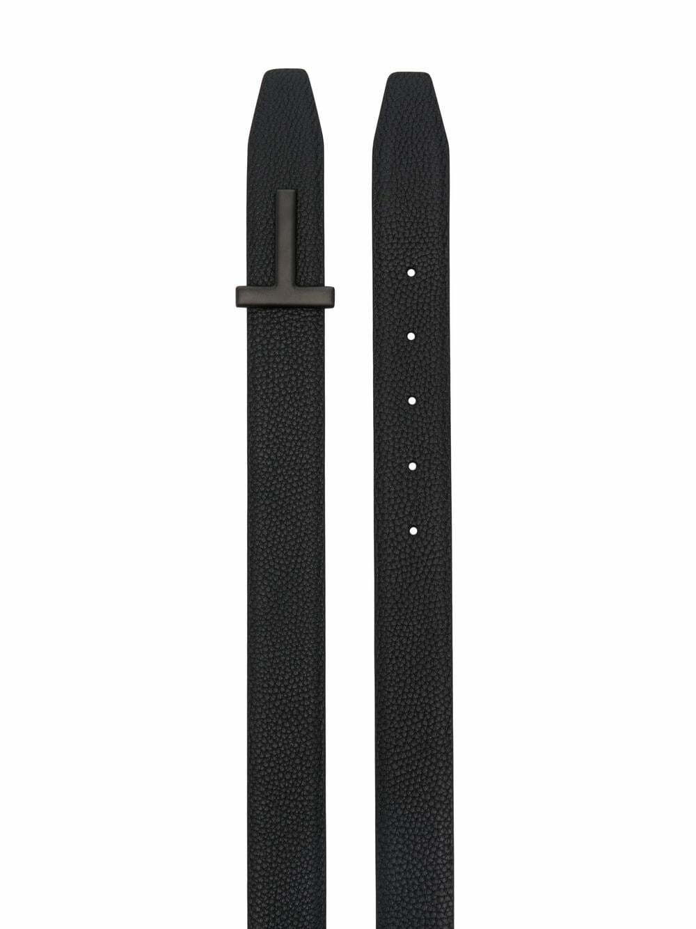 Tom Ford logo buckle leather belt - Image 2