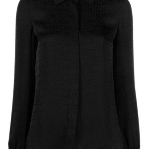 Moschino monogram-print shirt