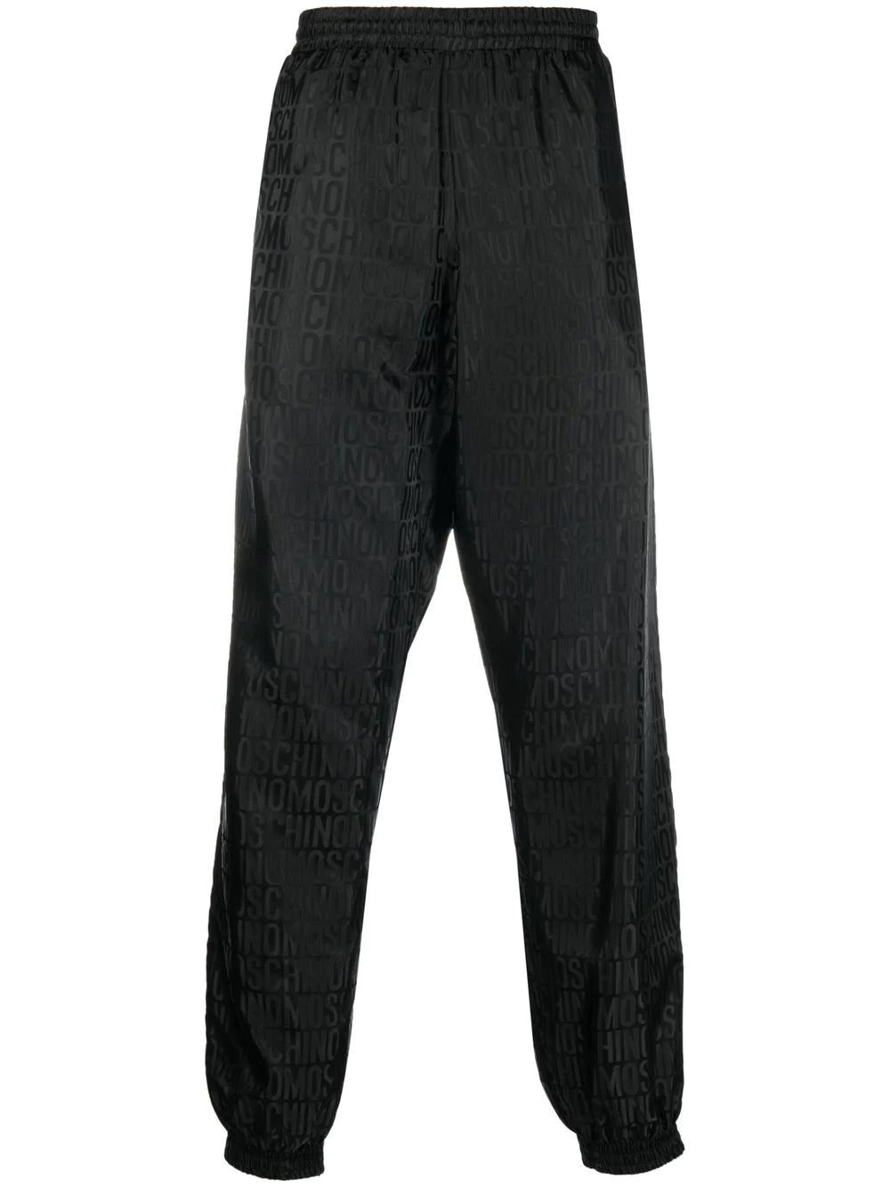 Moschino monogram-jacquard track pants