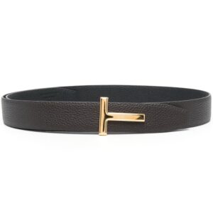 Tom Ford T-plaque leather belt