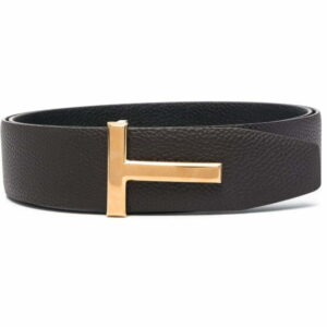Tom Ford T-buckle reversible leather belt