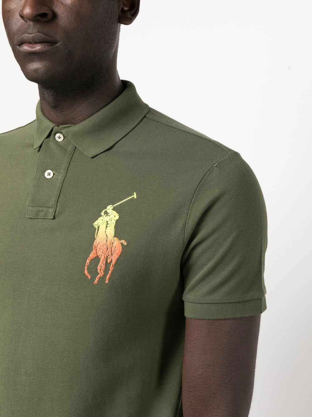 Polo Ralph Lauren embroidered-logo short-sleeve polo shirt - Image 4