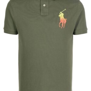 Polo Ralph Lauren embroidered-logo short-sleeve polo shirt