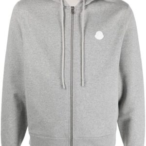 Moncler  zip-up cotton hoodie