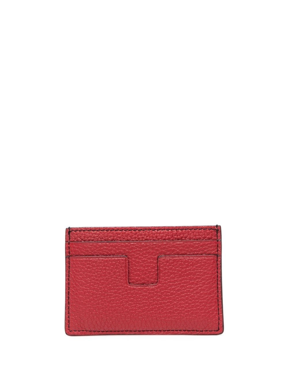 TOM FORD logo print leather cardholder - Image 2