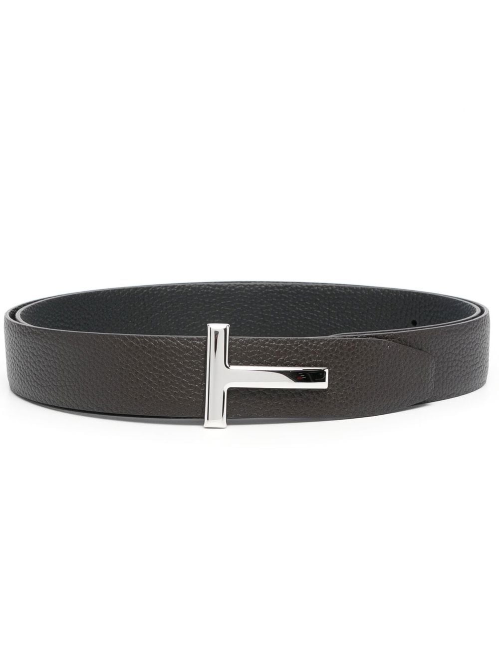 Tom Ford T-buckle reversible leather belt