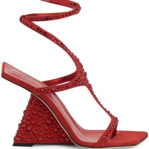 Giuseppe Zanotti  Tutankamon 105mm crystal-embellished sandals