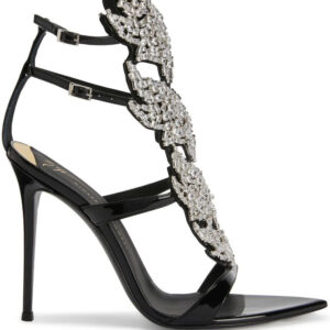 Giuseppe Zanotti  Intriigo Flame crystal 105mm sandals