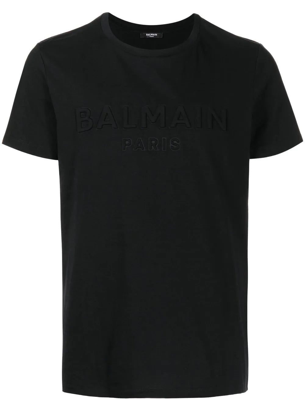 Balmain logo-embossed cotton T-shirt