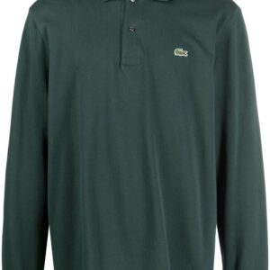 Lacoste  embroidered-logo long-sleeve polo shirt
