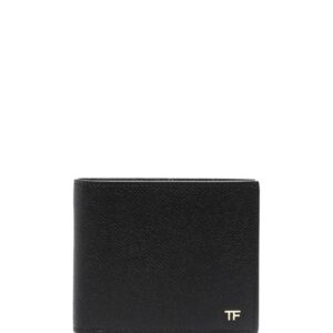 TOM FORD logo-plaque bi-fold wallet
