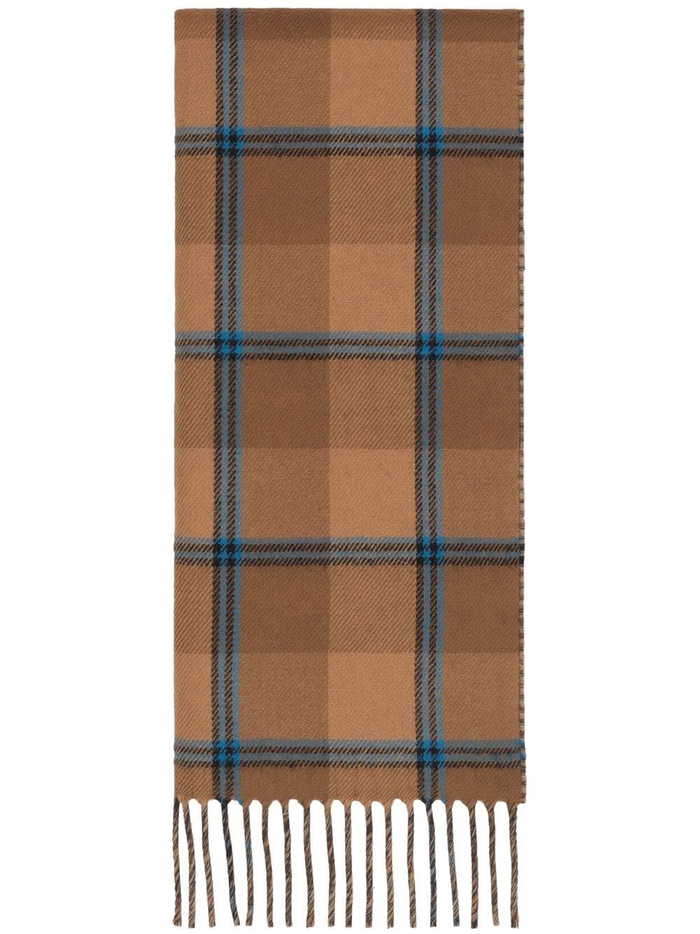 Gucci GG jacquard reversible checked wool scarf - Image 2