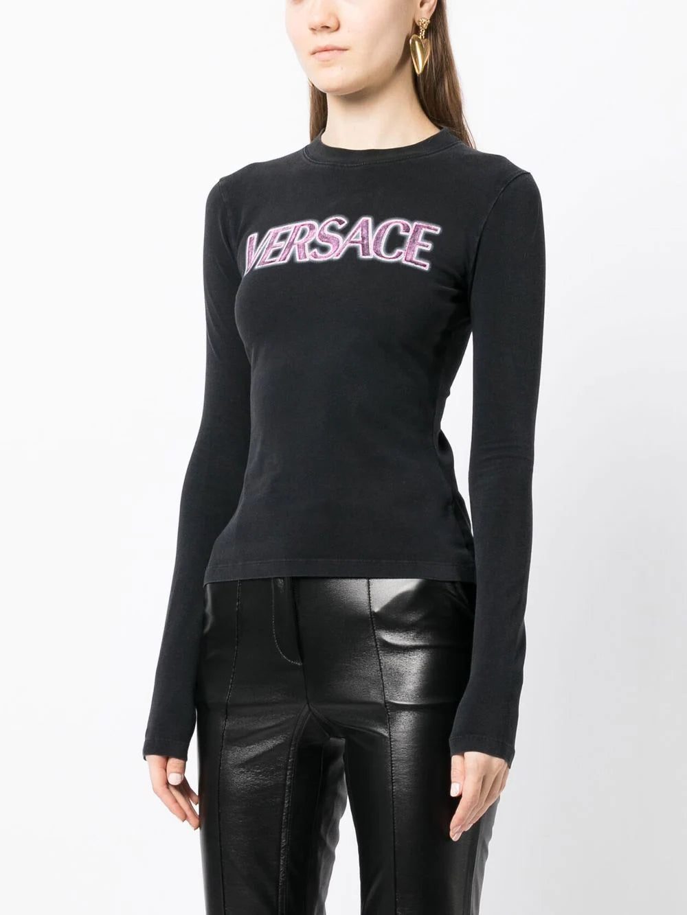 Versace logo-print T-shirt - Image 3