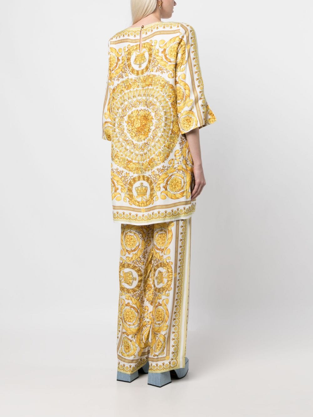 Versace Barocco-print blouse - Image 4