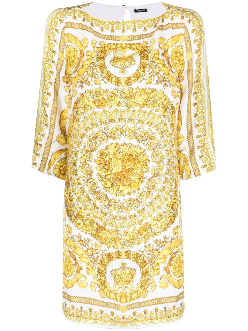 Versace Barocco-print blouse