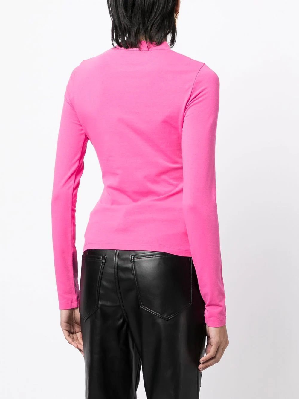 Versace slogan-print long-sleeve T-shirt - Image 4